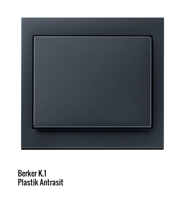HAGER / BERKER  K.1 / K.5 Renk & Materyal