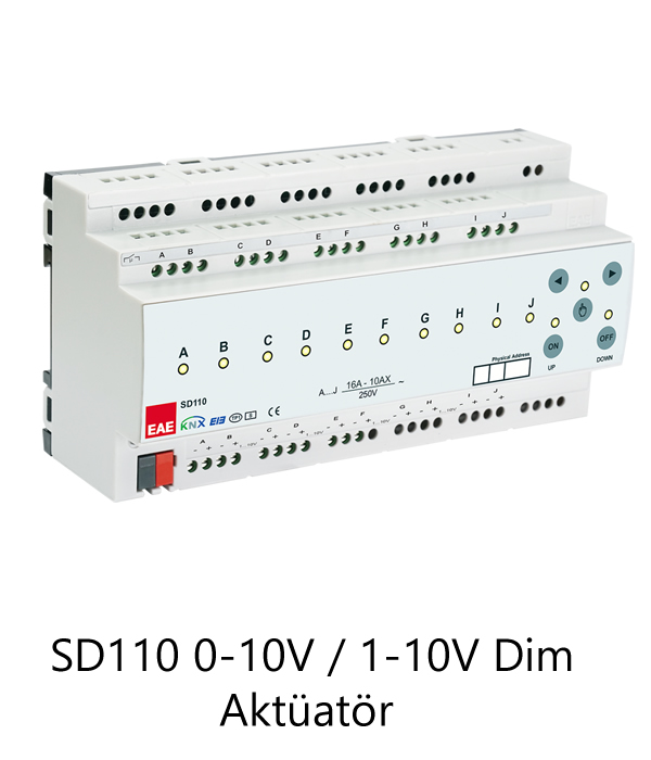SD110 0-10V / 1-10V Dim Aktüatör