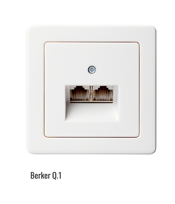 Berker Q.1 Ürün Çeşitleri
