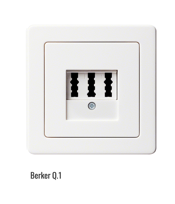 Berker Q.1 Ürün Çeşitleri