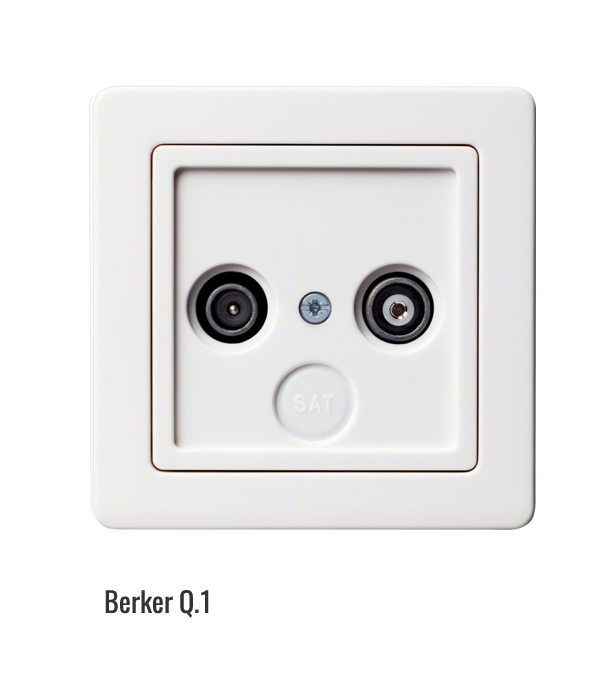 Berker Q.1 Ürün Çeşitleri
