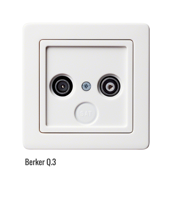 Berker Q.3 Ürün Çeşitleri