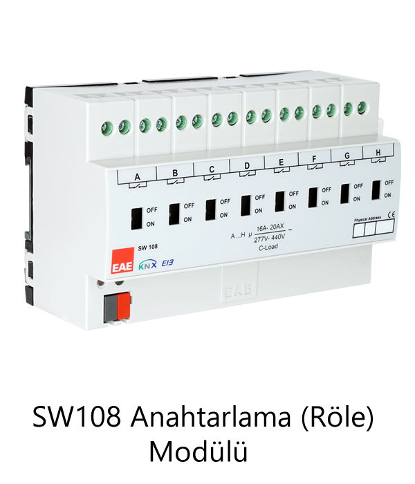 SW108 Anahtarlama (Röle) Modülü